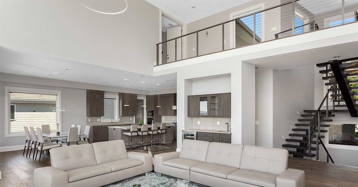 RR Residential Modern Minimal Contemporary Custom Home Design split level